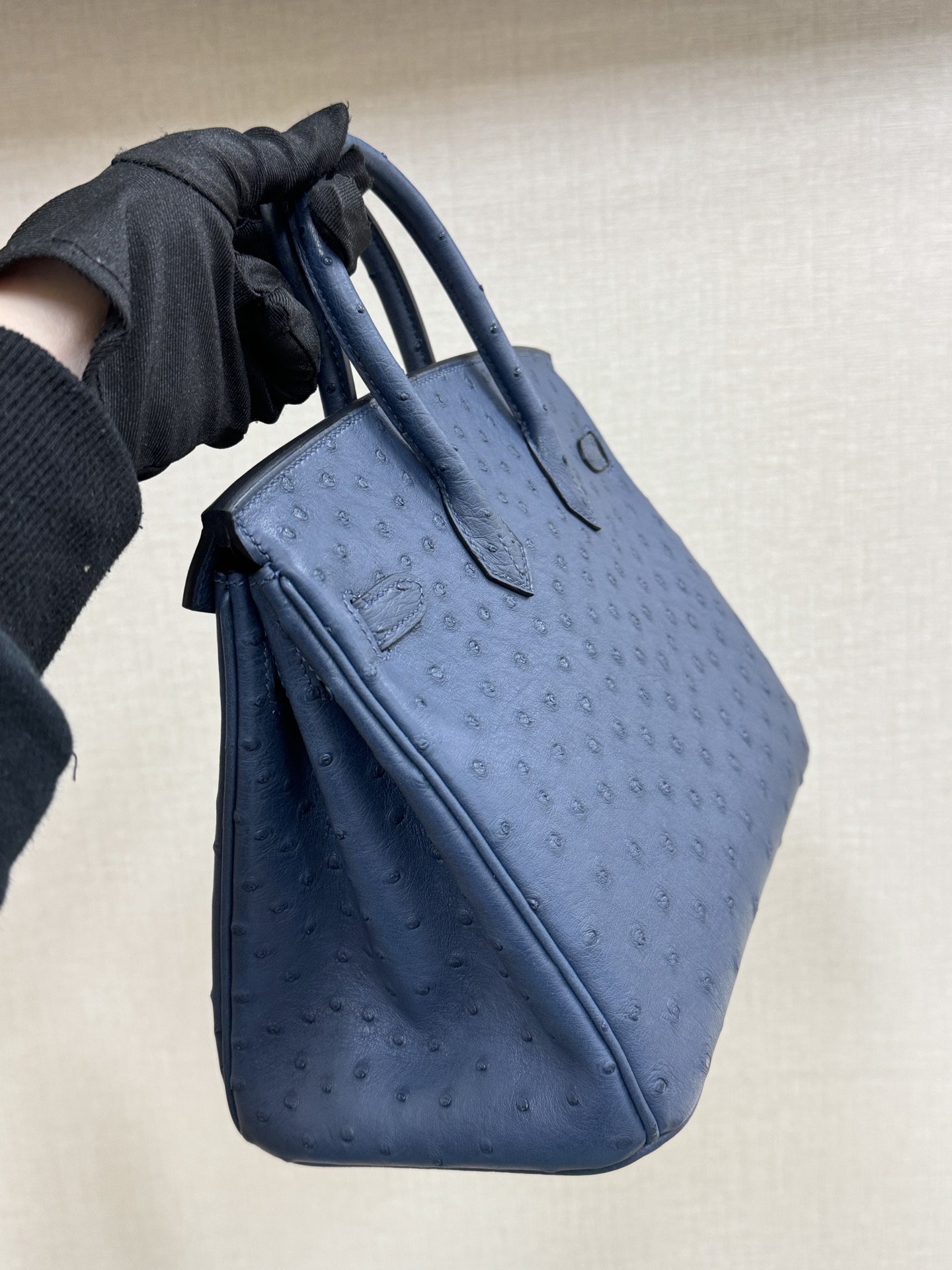 Hermes Birkin 25 Blue 25cm everyday