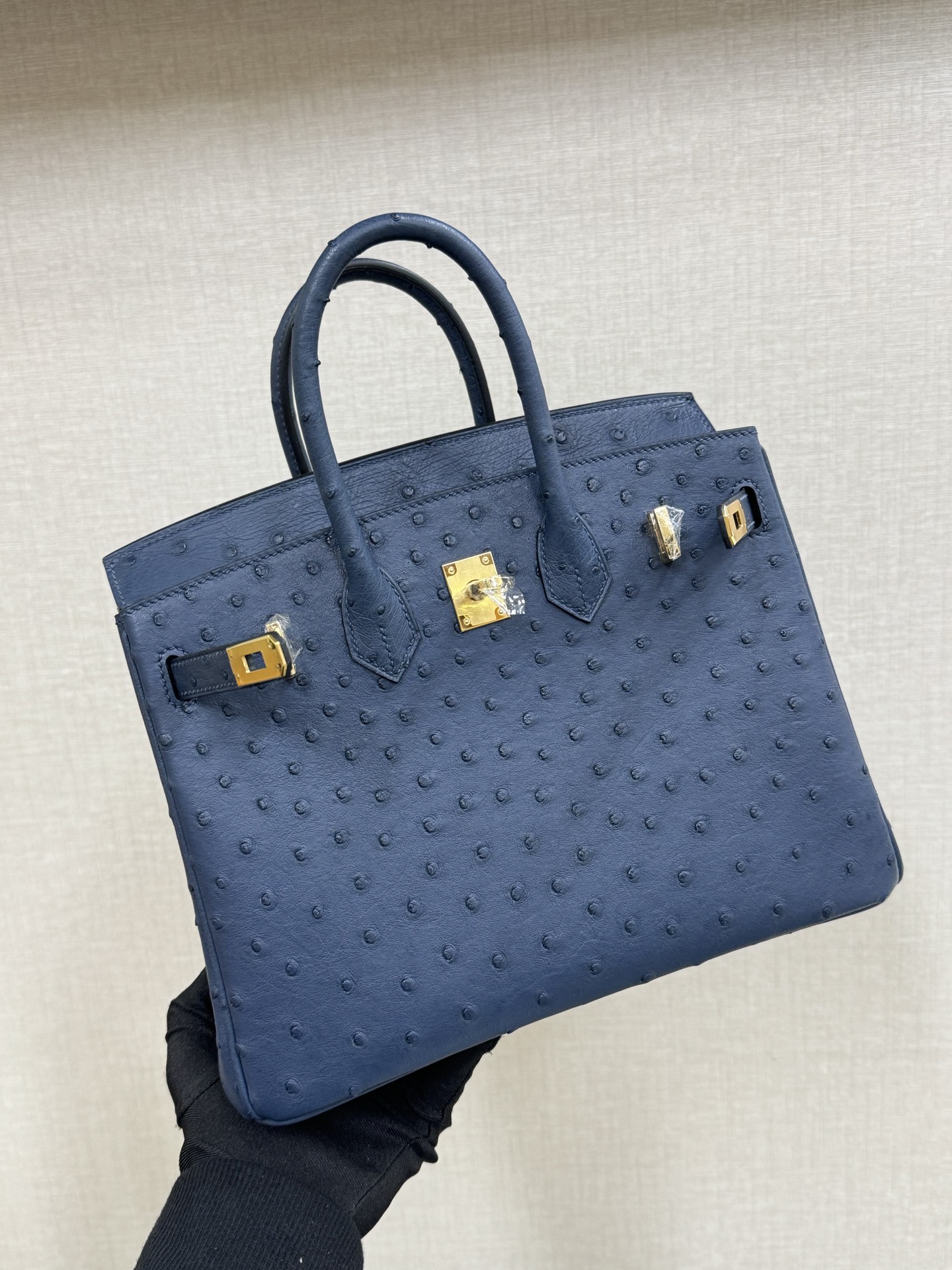 Hermes Birkin 25 Blue 25cm everyday
