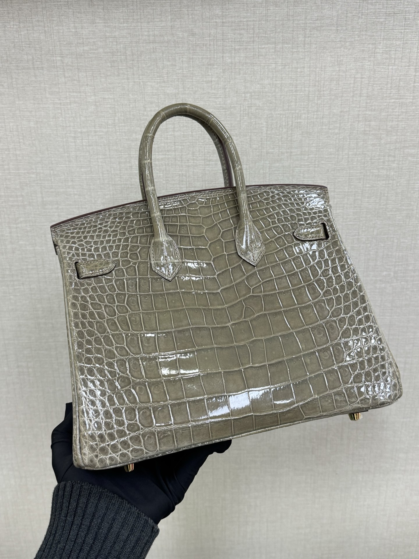 Hermes Birkin 25 Gray 25cm everyday