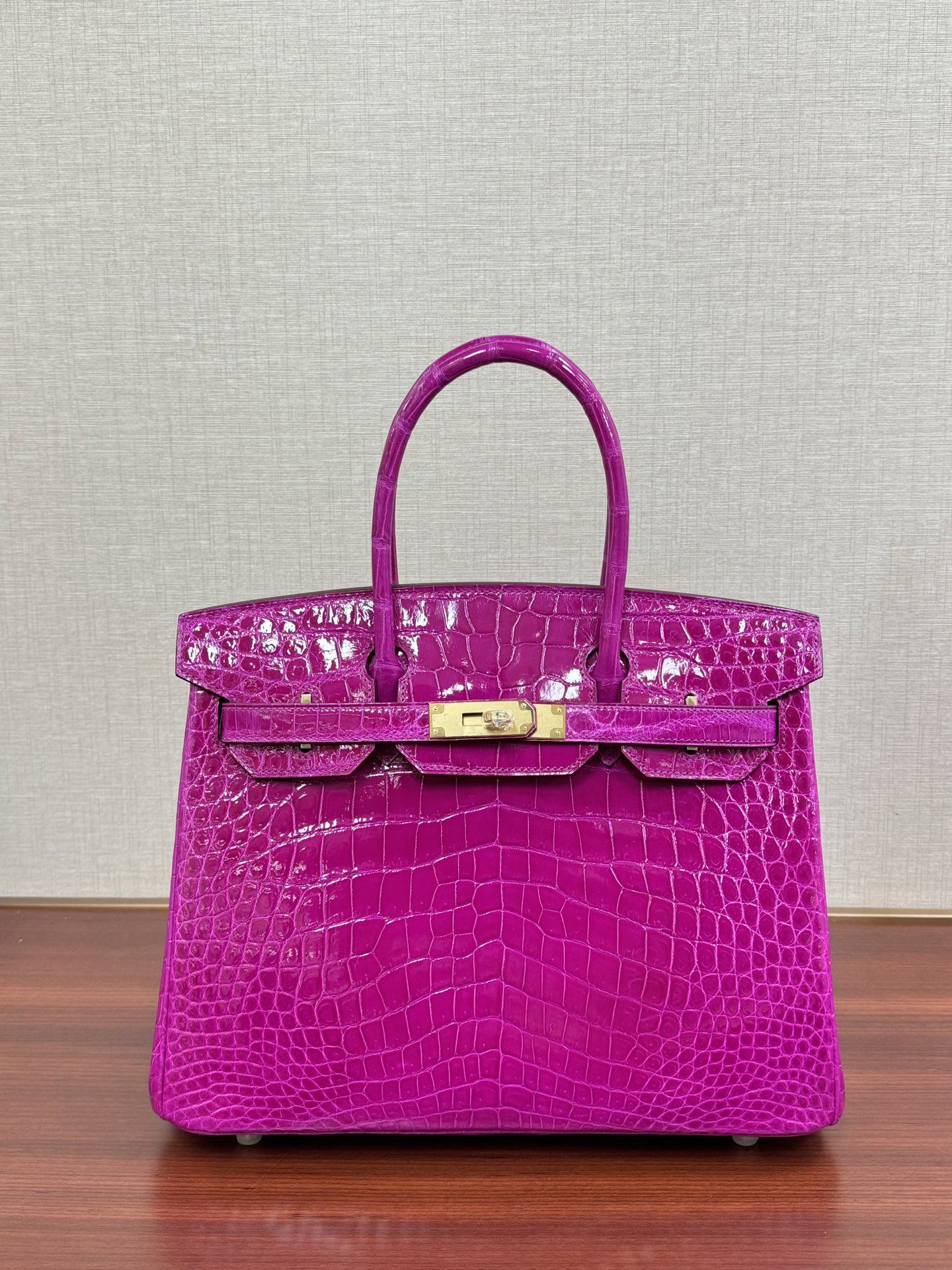 Hermes Birkin 30 Pink Crocodile 30cm tote everyday