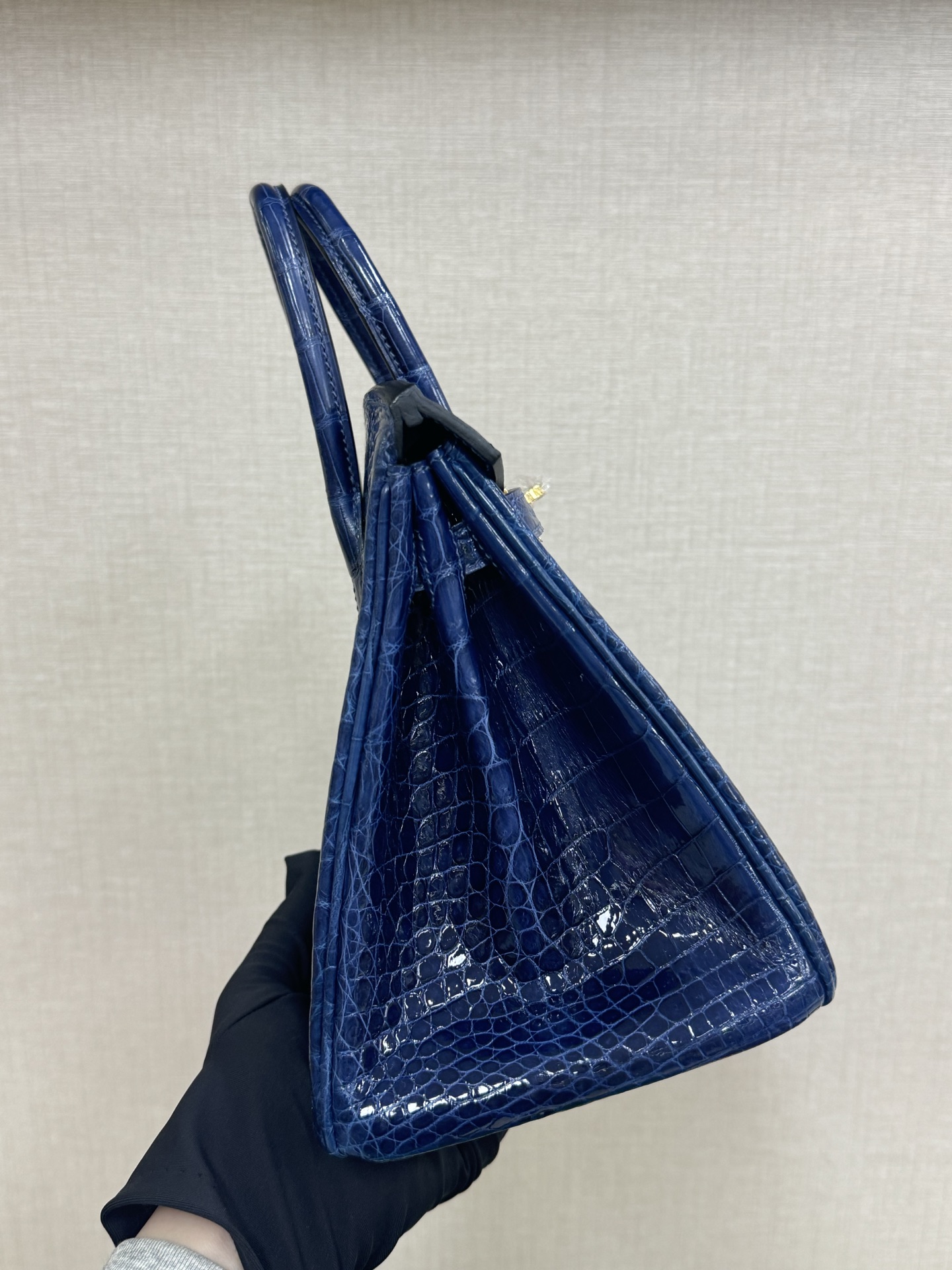 Hermes Birkin 25 Blue Crocodile 25cm everyday