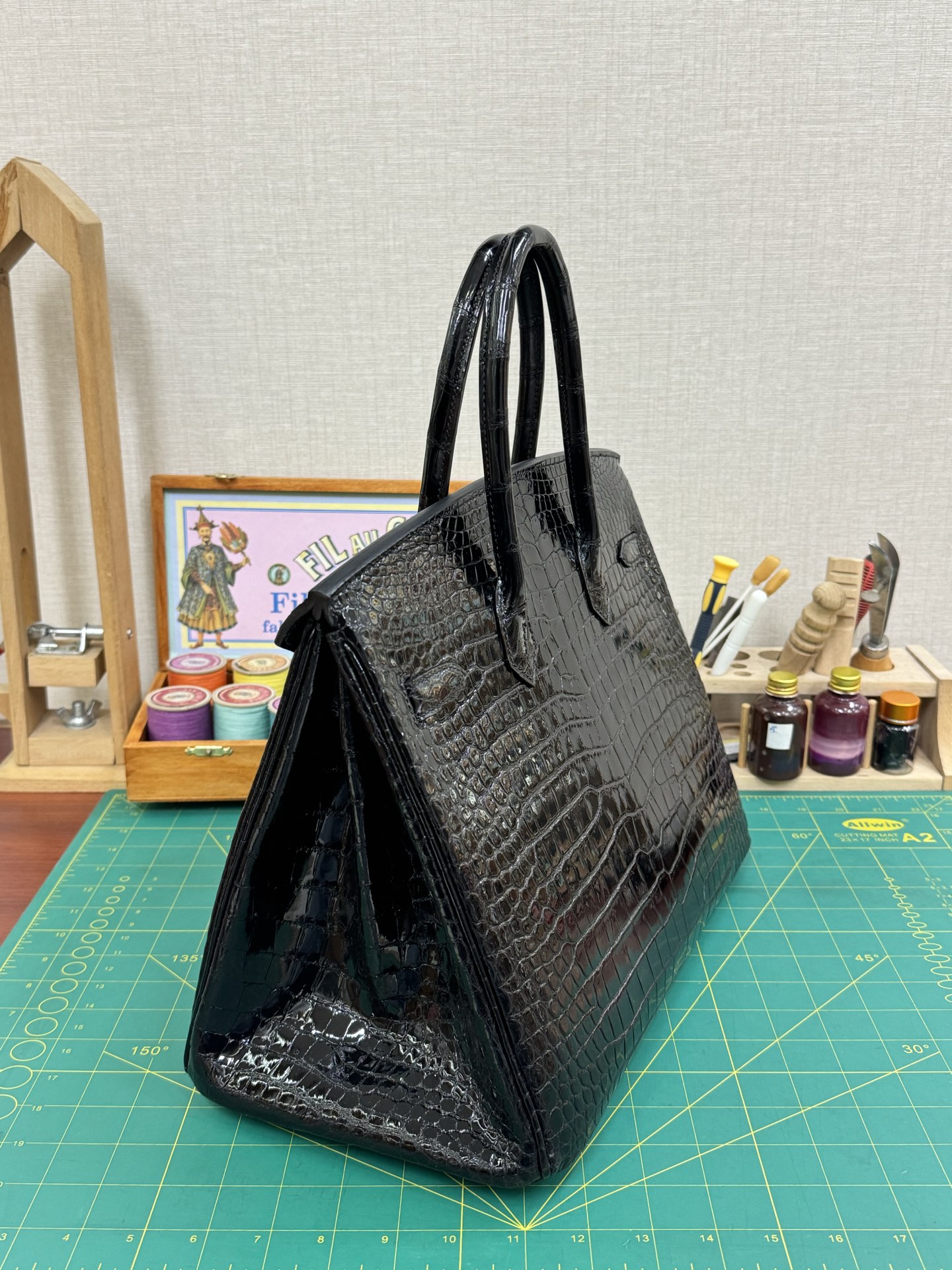Hermes Birkin 35 Black 35cm tote everyday