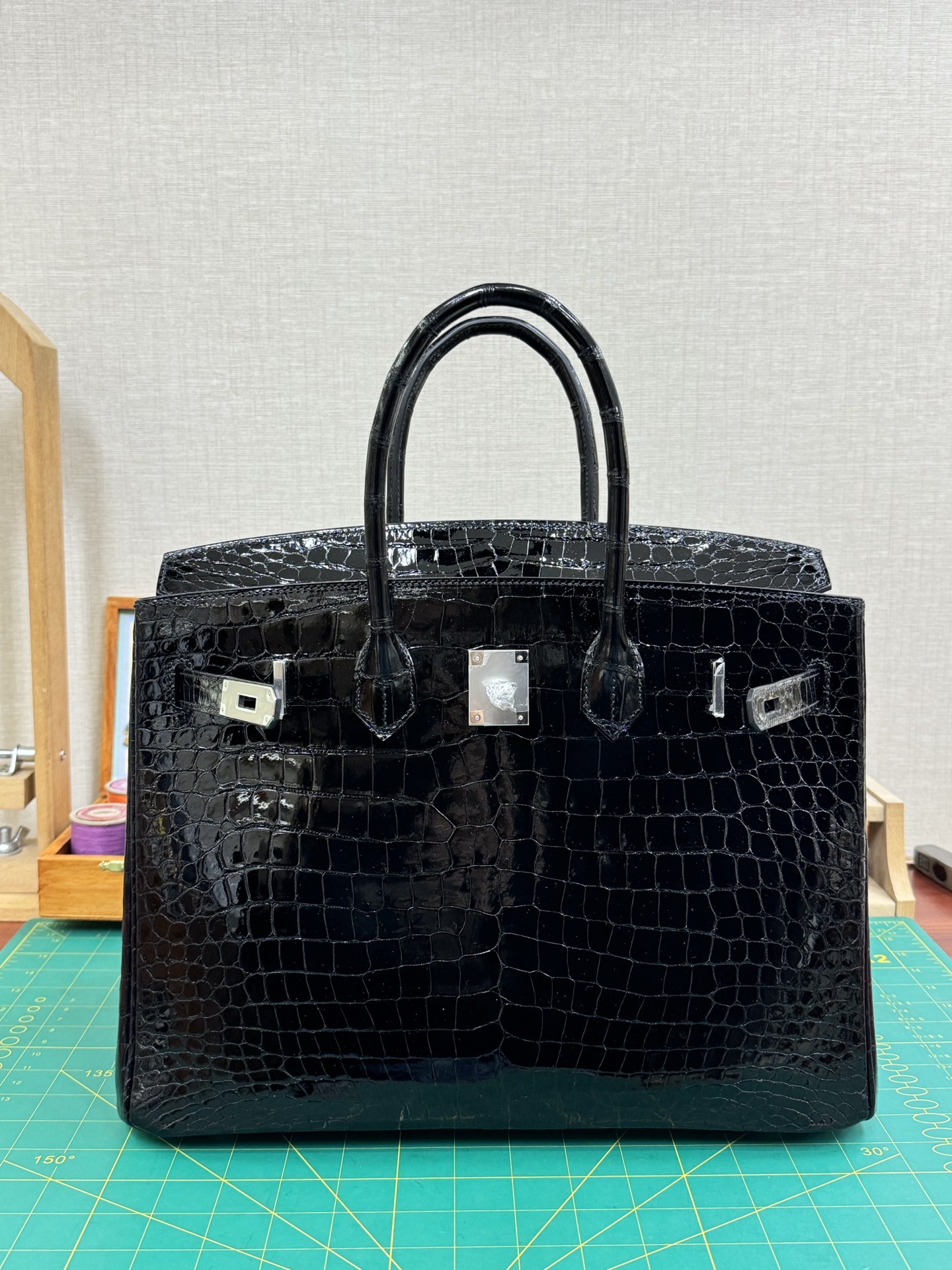 Hermes Birkin 35 Black 35cm tote everyday