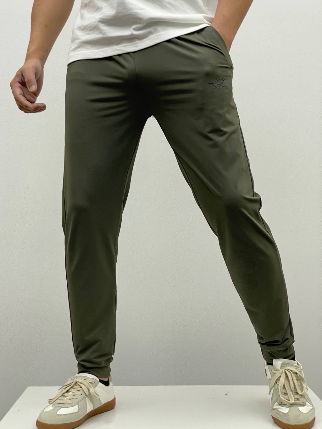 Arc’teryx Kleding Broek Zwart Groen Splijten Zomercollectie Casual