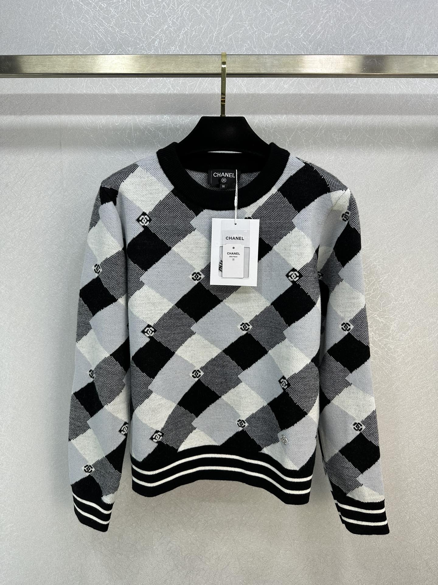 Chanel Clothing Knit Sweater Knitting Fall/Winter Collection
