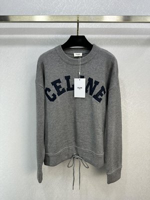 Exclusive Cheap Celine Wholesale Clothing Shirts & Blouses Embroidery Knitting Fall/Winter Collection Casual