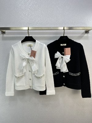 MiuMiu Clothing Cardigans Knit Sweater Knitting Fall/Winter Collection