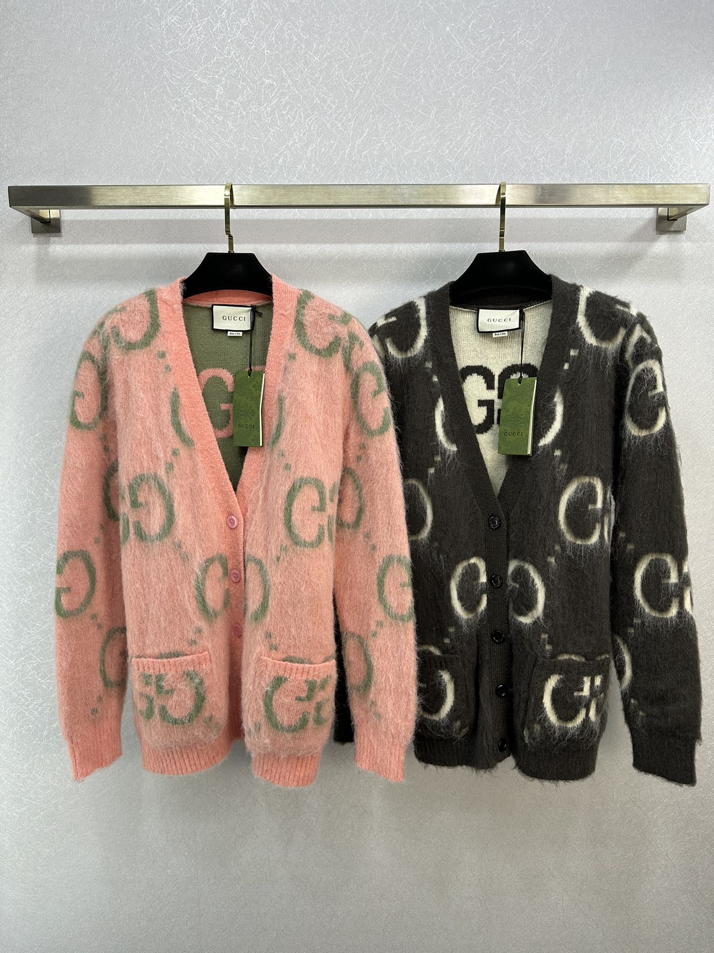 Gucci Clothing Cardigans Knit Sweater Knitting Fall/Winter Collection