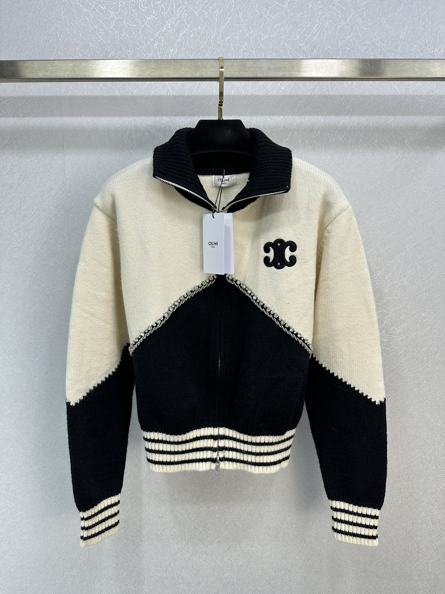 Celine Clothing Knit Sweater Sweatshirts Knitting Fall/Winter Collection