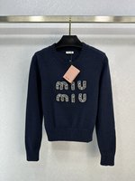 MiuMiu Clothing Sweatshirts Spring Collection