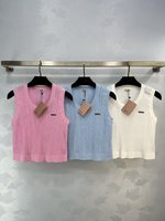 MiuMiu Clothing Shirts & Blouses Tank Tops&Camis AAA Class Replica
 Spring Collection