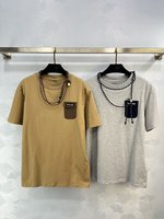 MiuMiu Clothing T-Shirt Cotton Summer Collection