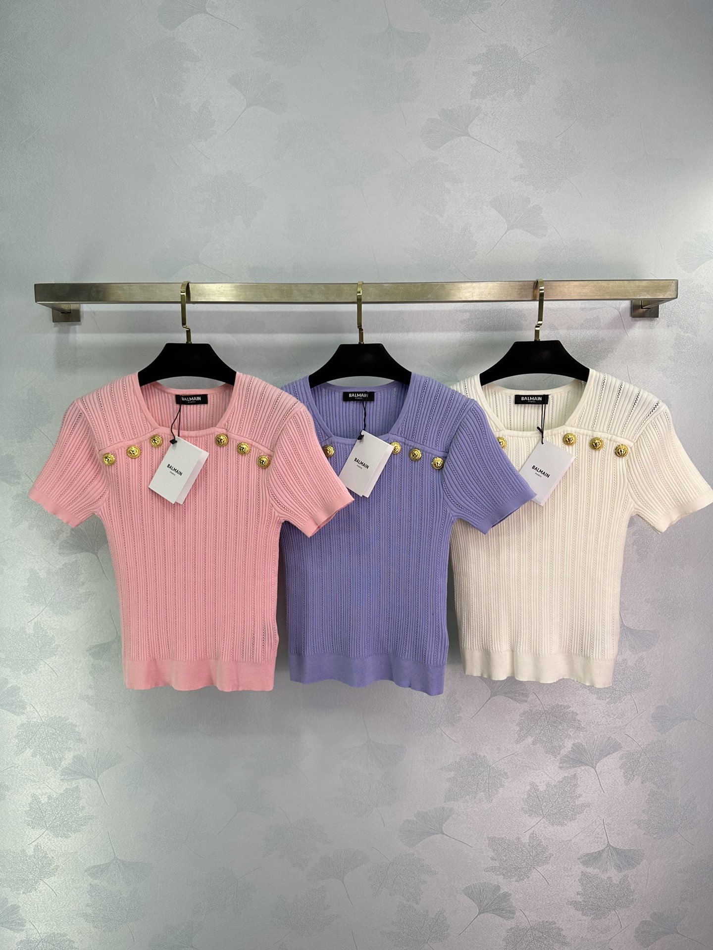 Balmain Clothing Shirts & Blouses Knitting Spring Collection