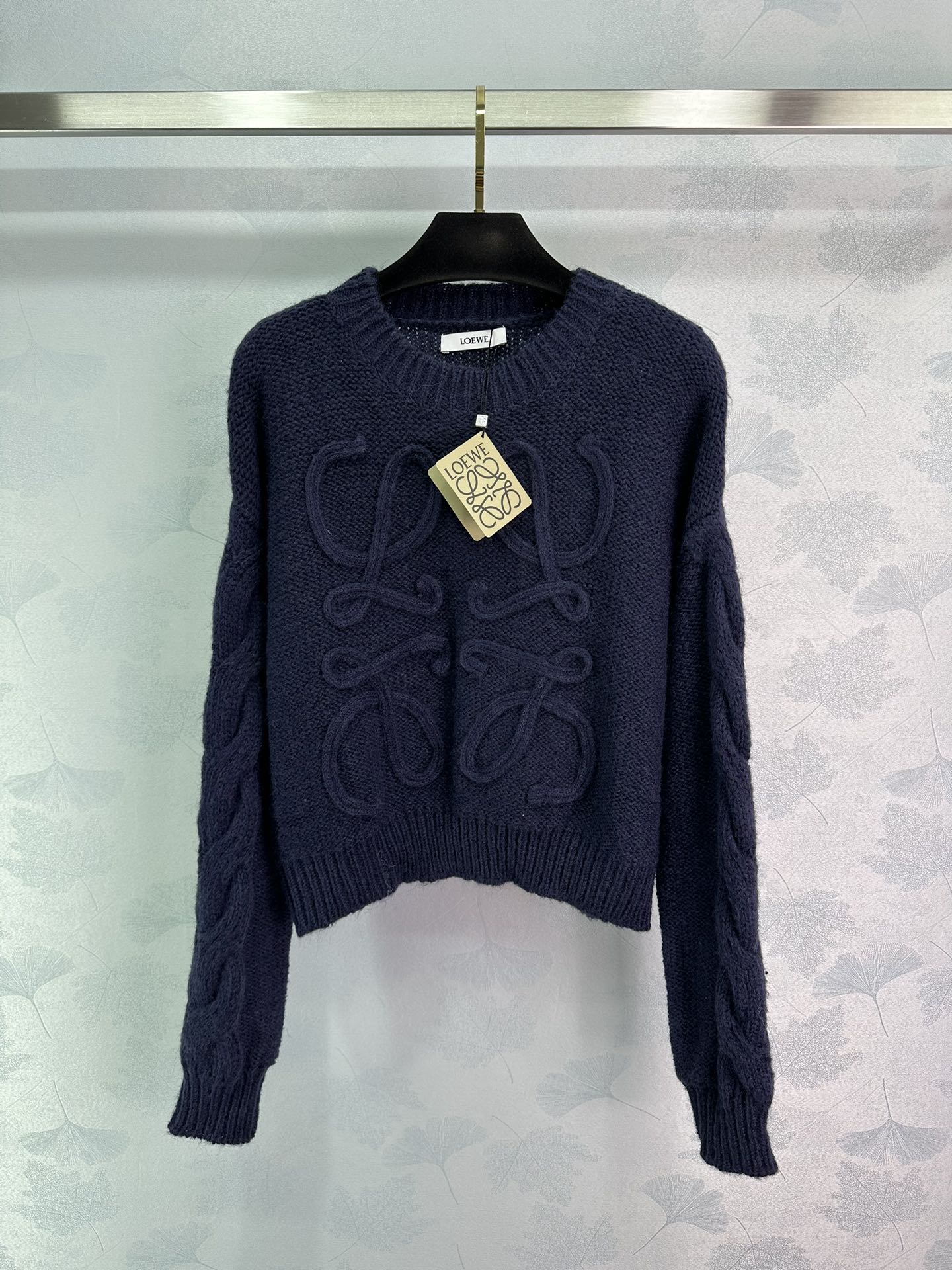 Top brands like
 Loewe Clothing Shirts & Blouses Weave Knitting Fall Collection Long Sleeve