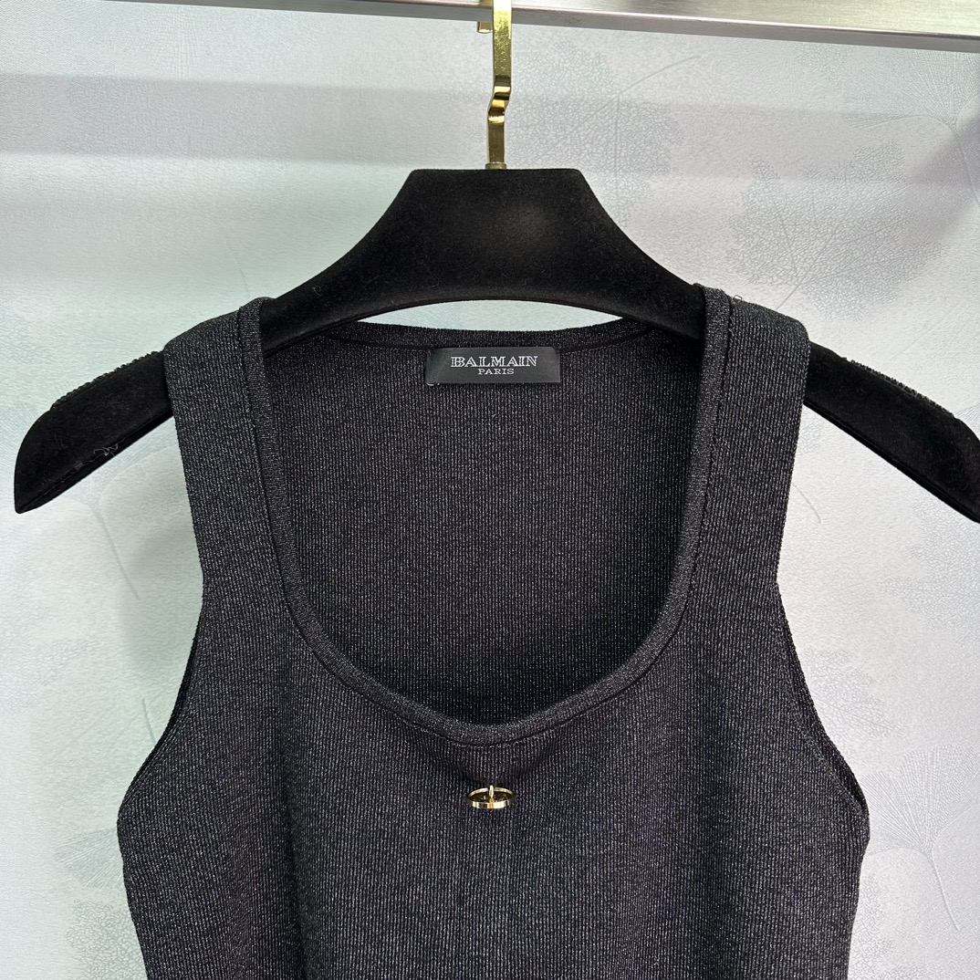 “New Balman Knit Vest Set: Custom Fabric, Metal Jars, 2 Colors, 3 Yards” - 图片 5