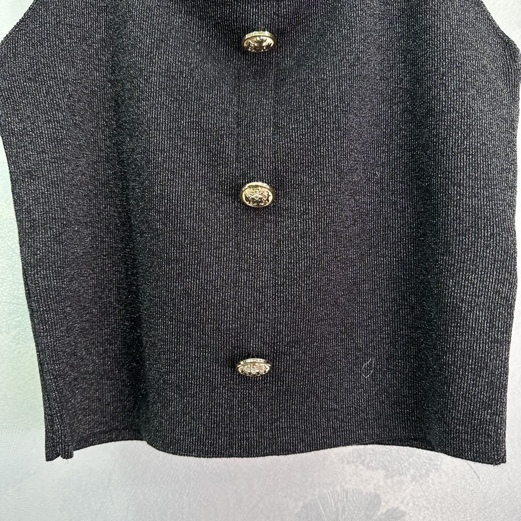 “New Balman Knit Vest Set: Custom Fabric, Metal Jars, 2 Colors, 3 Yards” - 图片 7