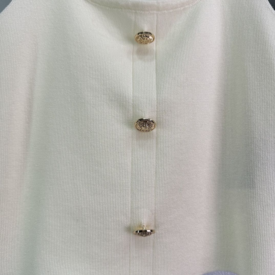 “New Balman Knit Vest Set: Custom Fabric, Metal Jars, 2 Colors, 3 Yards” - 图片 4
