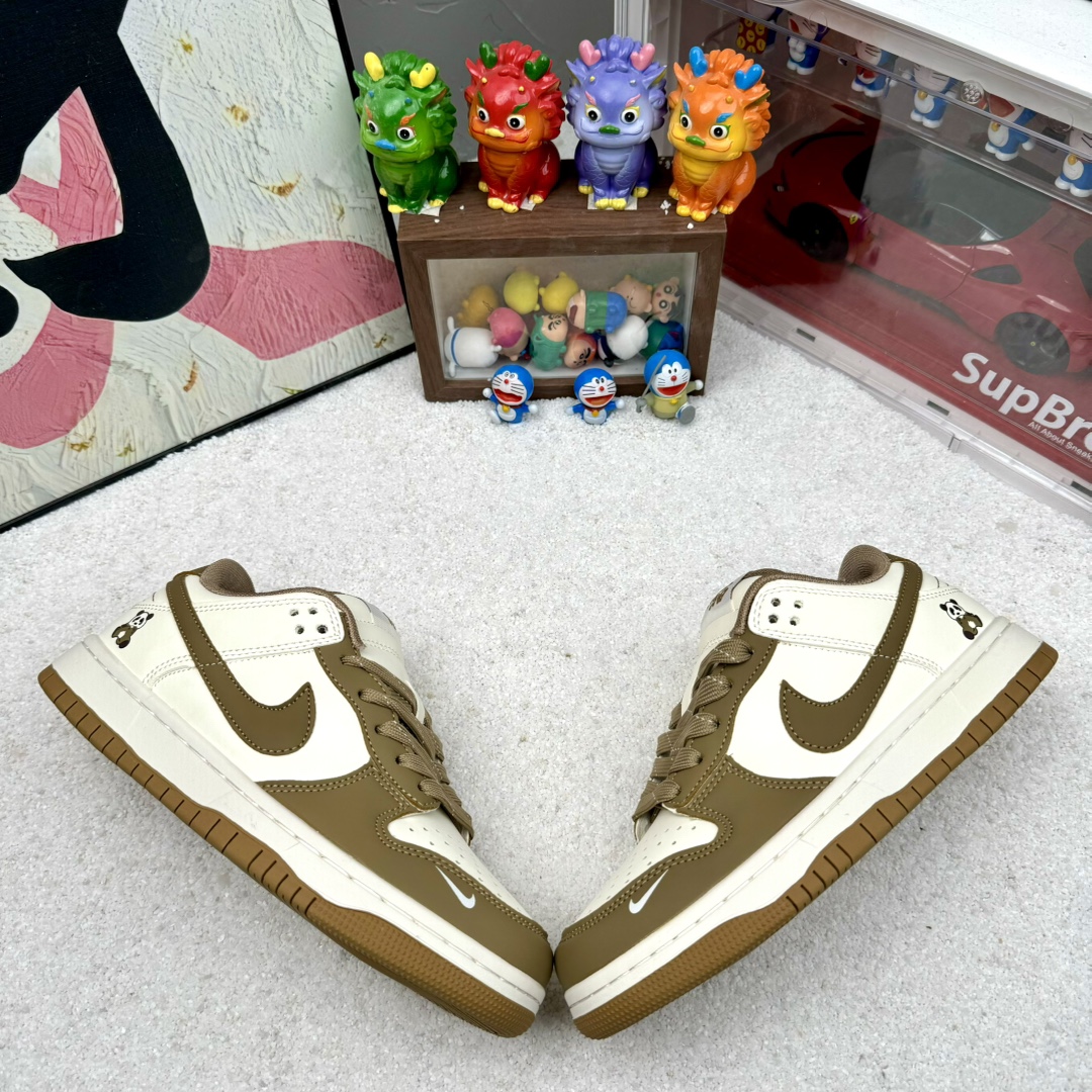 供货价:80💰dunk纯原货☘️嘎吱嘎吱响,河北高版本,原盒真标Nike Dunk SB七仔熊猫 高版本套楦工艺 正确版型 尺码36-44 男女码现货 