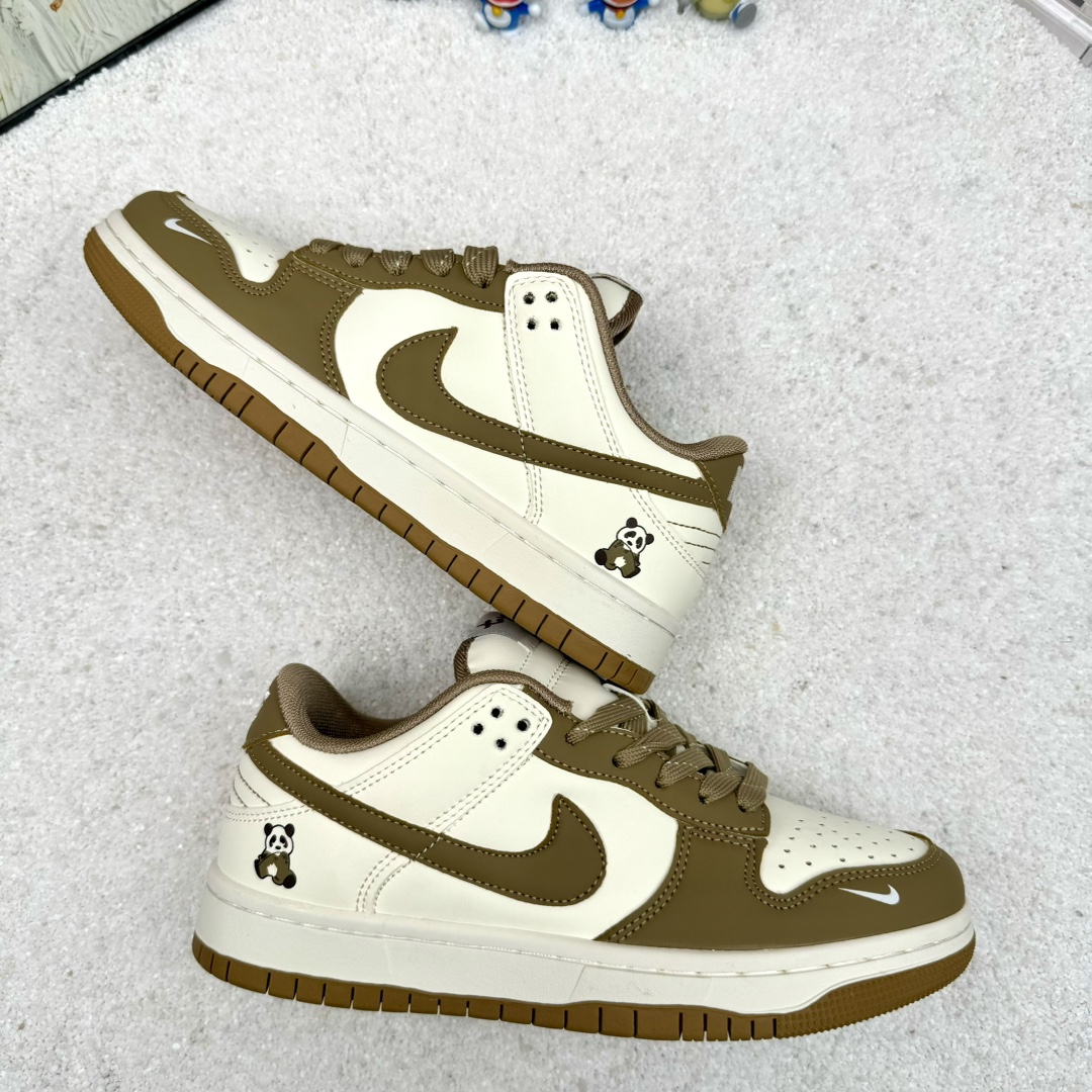 供货价:80💰dunk纯原货☘️嘎吱嘎吱响,河北高版本,原盒真标Nike Dunk SB七仔熊猫 高版本套楦工艺 正确版型 尺码36-44 男女码现货 