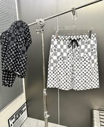 Outlet 1:1 Replica
 Louis Vuitton Clothing Shorts Polyester Summer Collection Beach