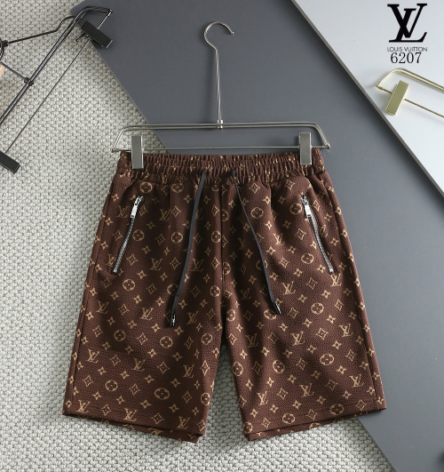 Louis Vuitton Summer Casual Shorts with Classic Logo, Comfortable Fabric 1 Louis Vuitton Summer Casual Shorts with Classic Logo, Comfortable Fabric