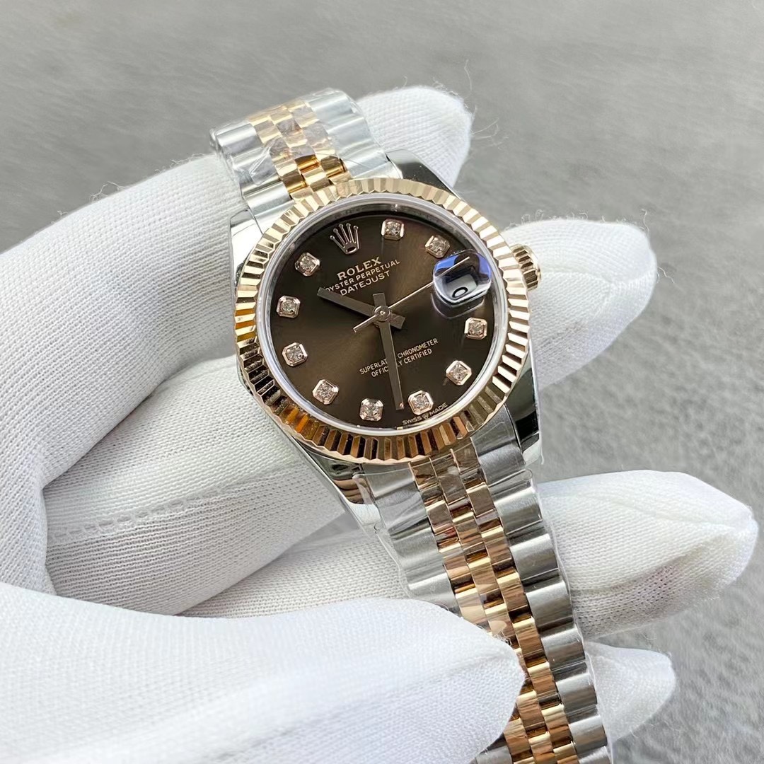 Rolex A+ Factory / 易厂 Factory新品劳力士Rolex女款蚝式日志型腕表31mm 到货