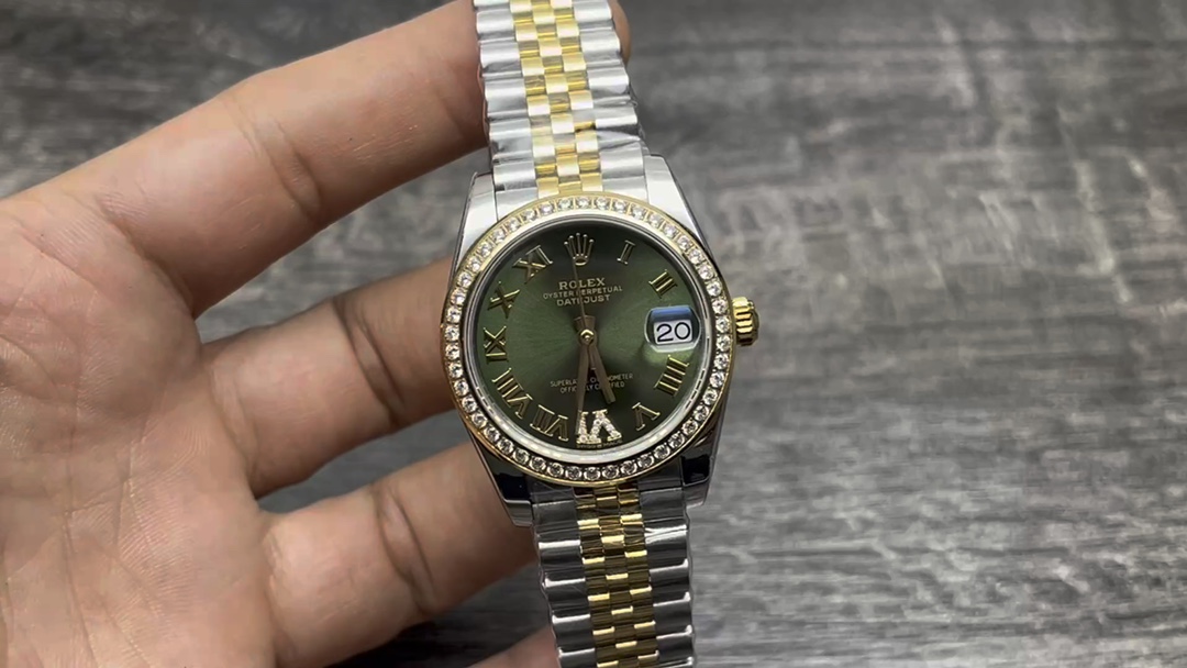 Rolex A+ Factory / 易厂 Factory新品劳力士Rolex女款蚝式日志型腕表31mm 到货