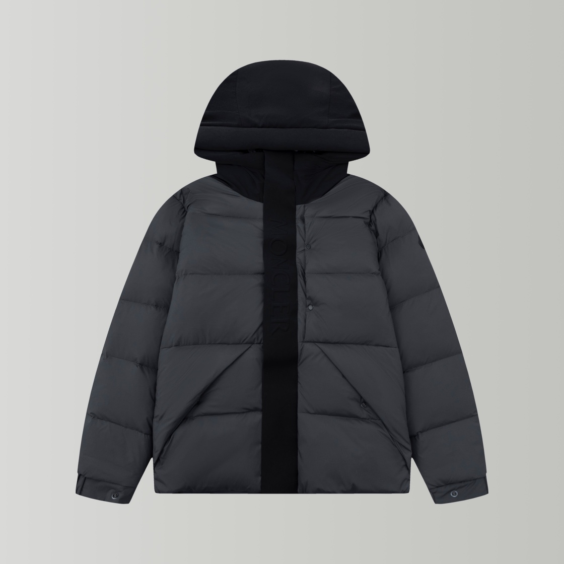 Moncler Ropa Chaqueta de plumón Negro Gris Blanco Universal para hombres y mujeres Escarcha Plumón de ganso blanco Colección otoño – invierno