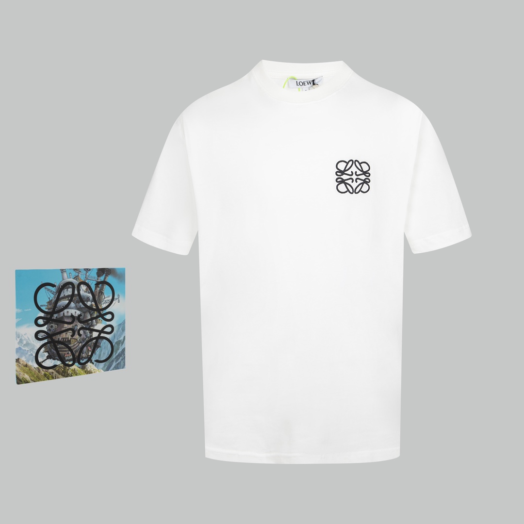🅿️110 Caja de regalo Número de modelo A85-2 Tallas XS-S-M-L en negro y blanco, unisex, LO*WE Luo*Wei 2024FW primavera/…