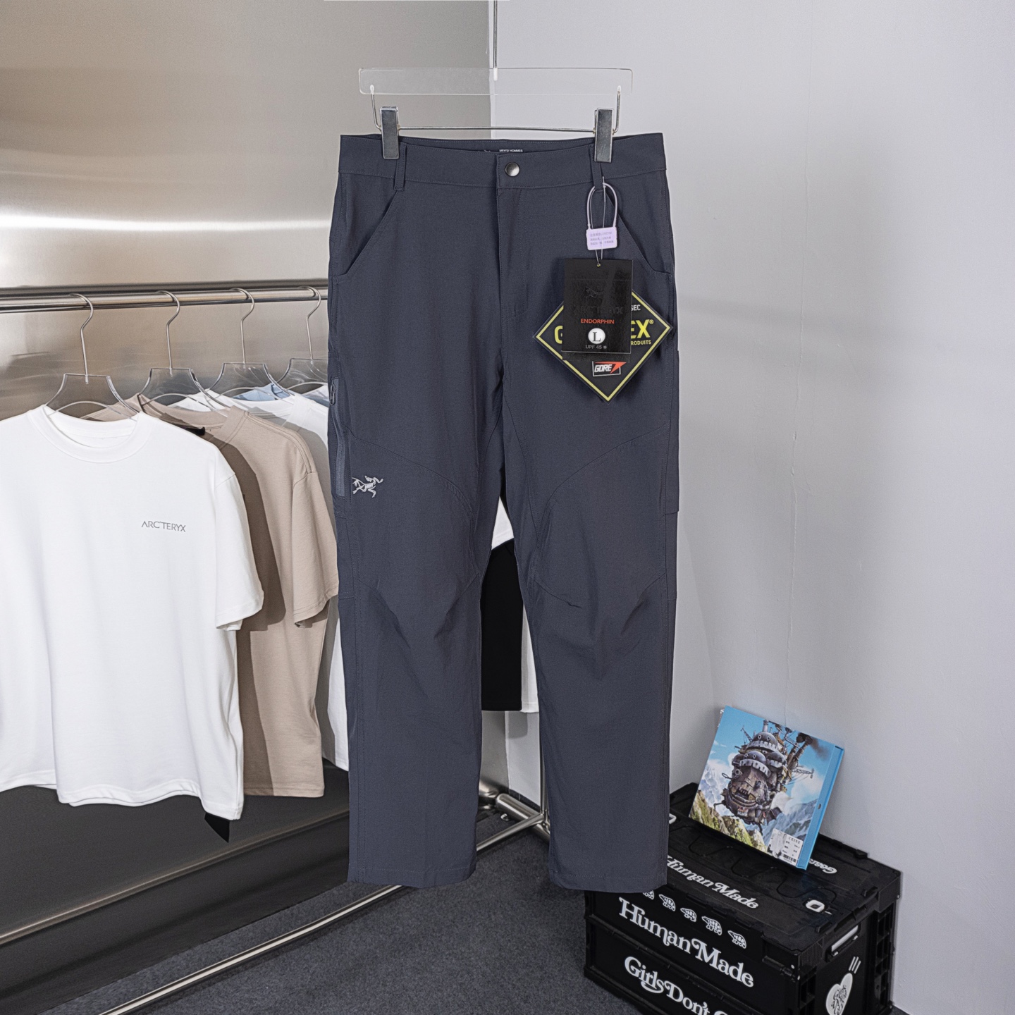 db
鸟家夏季新款速干透气休闲裤中腰拉链防泼水弹力工装...