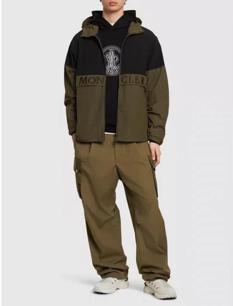 240 MON*CLER Montclair, último modelo de la web oficial, bordado, corte holgado, chaqueta con capucha tipo parka, alta …