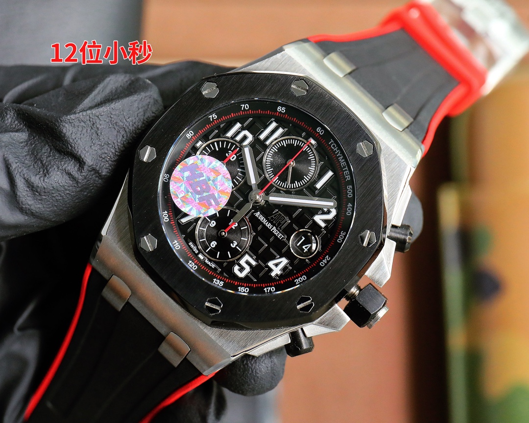 “HBF Factory Royal Oak Offshore Series: Breaking Fake Watches with Original JF Plant Technology” - 图片 3