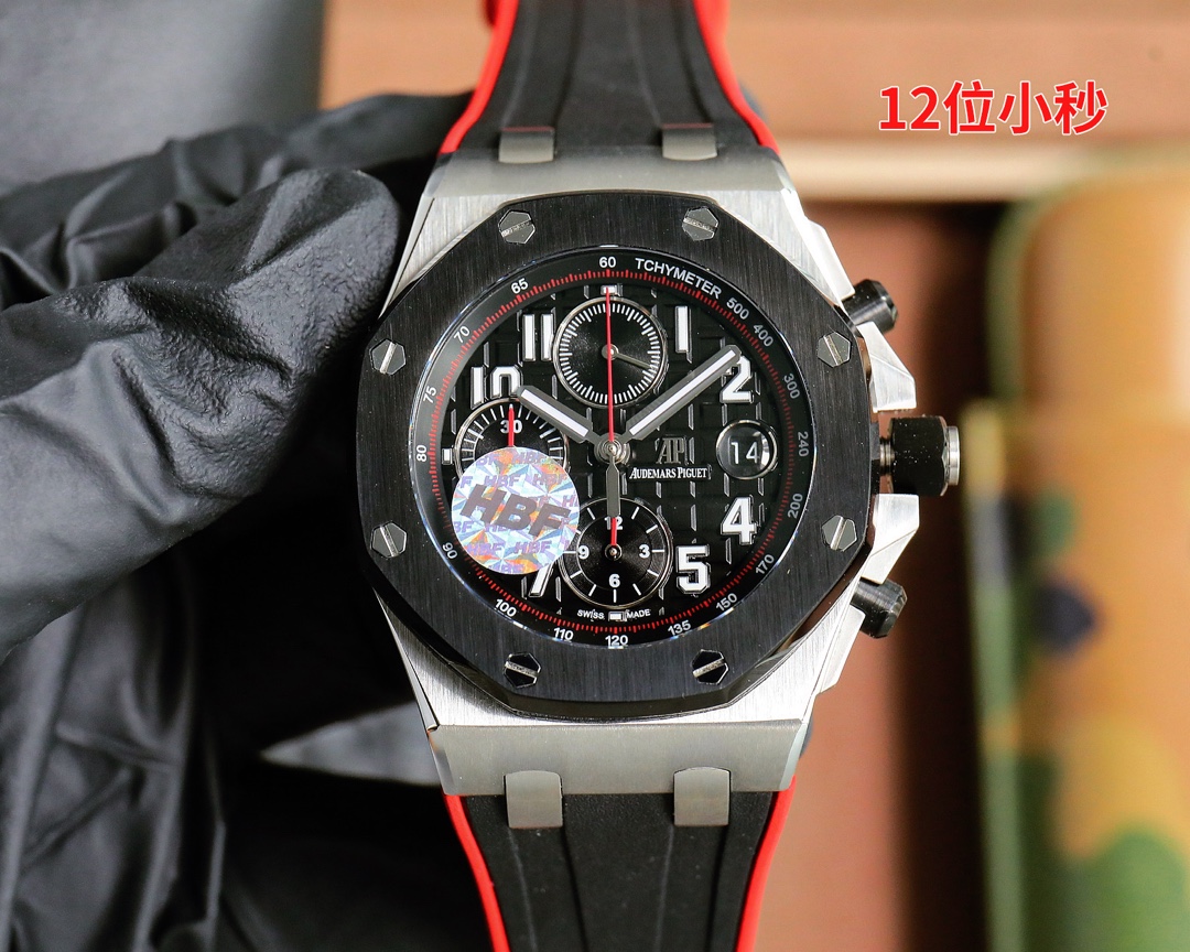 “HBF Factory Royal Oak Offshore Series: Breaking Fake Watches with Original JF Plant Technology”