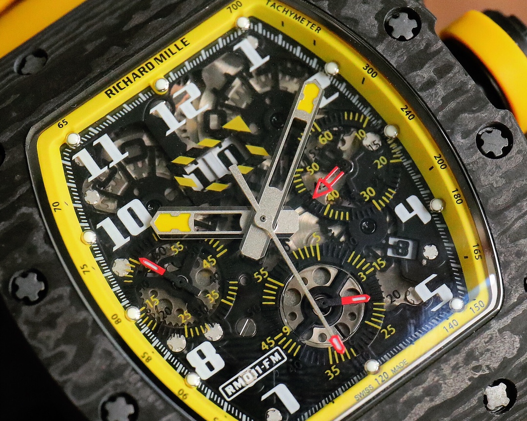 Richard Mille RM 11-03 Series: Advanced Anthropo-Engineering Designs for Landmarks with Titanium and Rose Gold Options - 图片 9