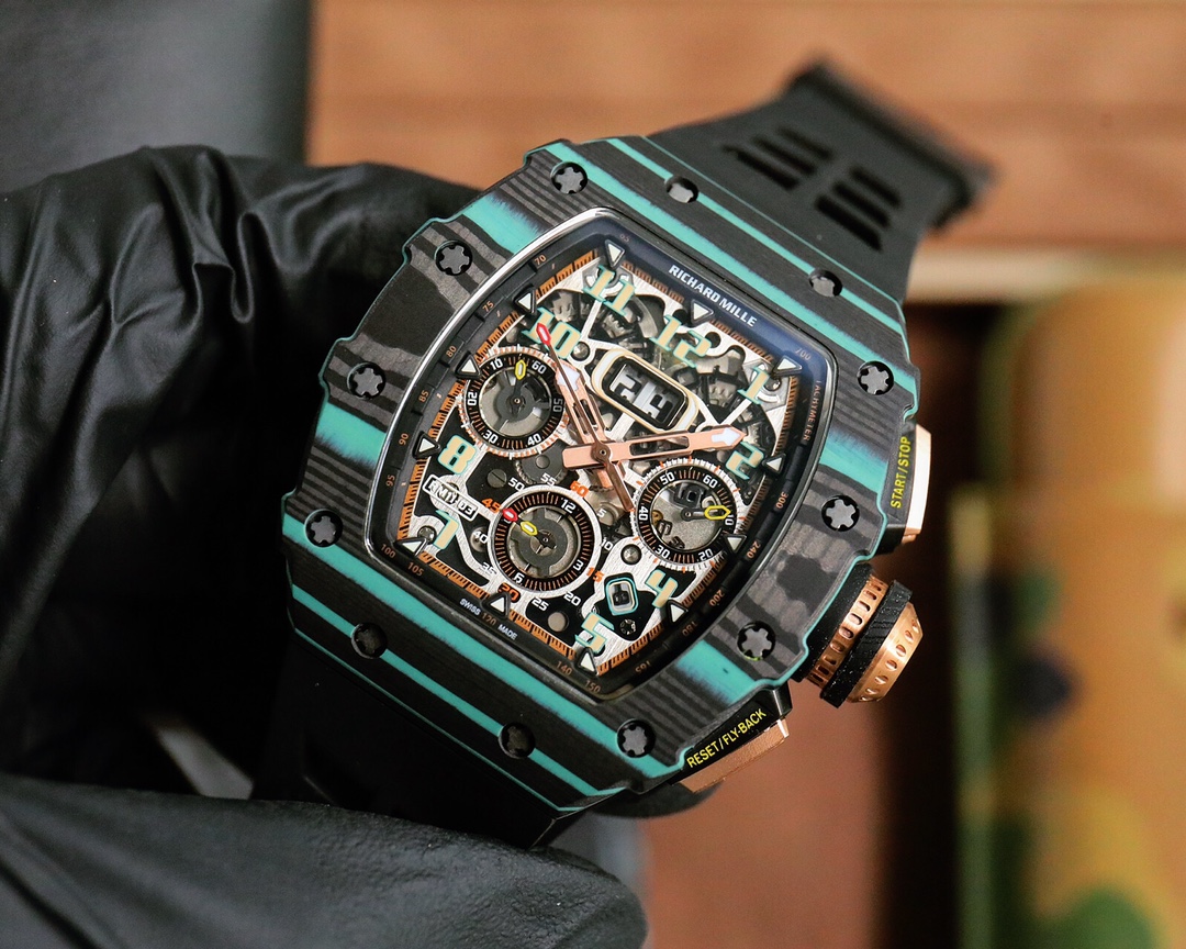 “Richard Mille RM 11-03: Advanced Aesthetic Design with Functionality in High-End Wristwatches” - 图片 3