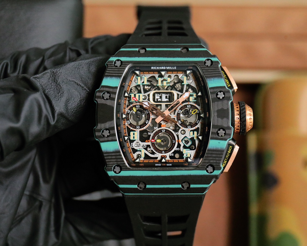 “Richard Mille RM 11-03: Advanced Aesthetic Design with Functionality in High-End Wristwatches”