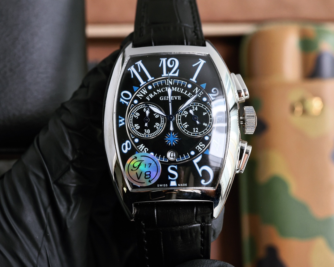 Exclusive Frank Muller Watch: Barrel-Type, Japanese Stone Core, Oxen-Covered Needle Button - 图片 4