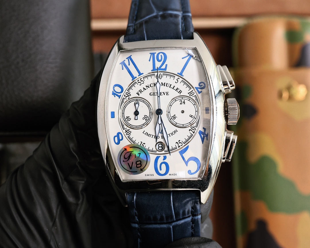 Exclusive Frank Muller Watch: Barrel-Type, Japanese Stone Core, Oxen-Covered Needle Button - 图片 6