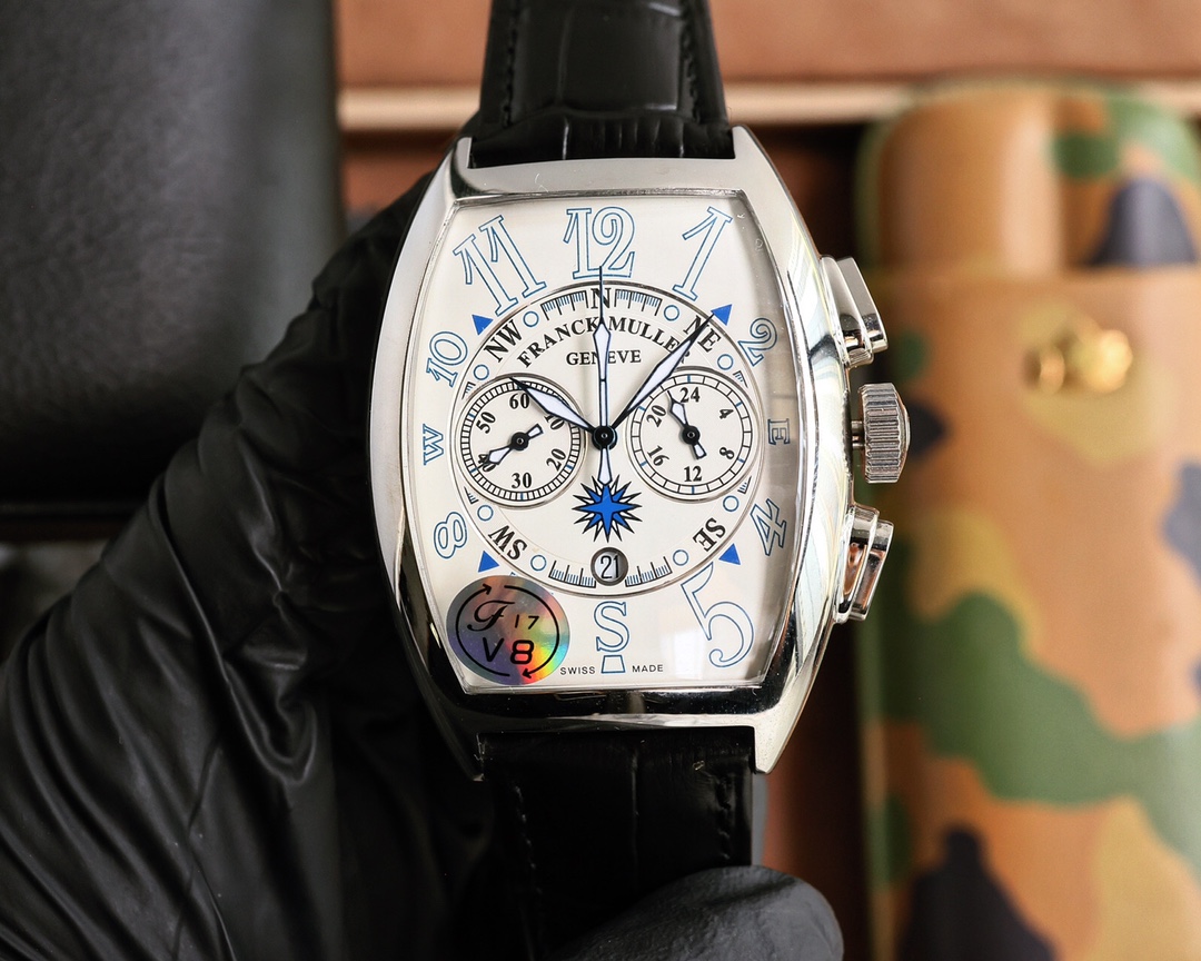 Exclusive Frank Muller Watch: Barrel-Type, Japanese Stone Core, Oxen-Covered Needle Button - 图片 8
