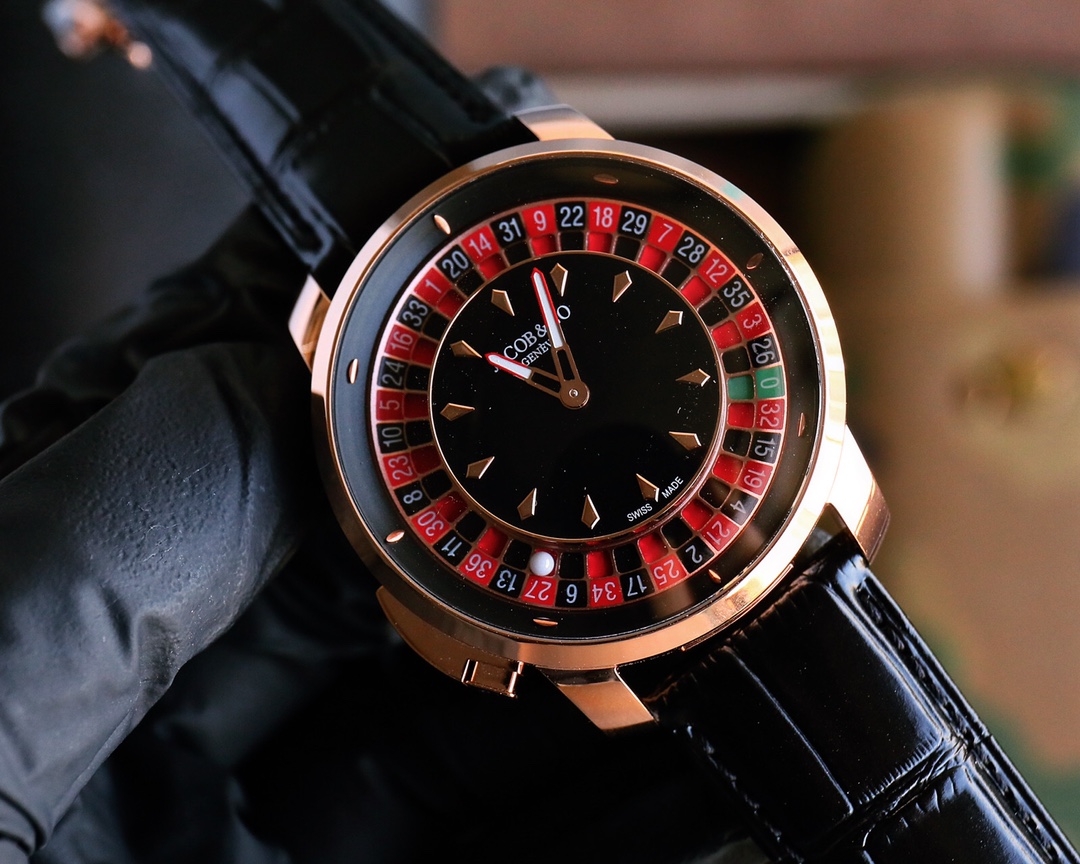 “Jack Panther’s Casino Tourbillon: A Unique Roulette Game Wristwatch with Swiss Craftsmanship” - 图片 2