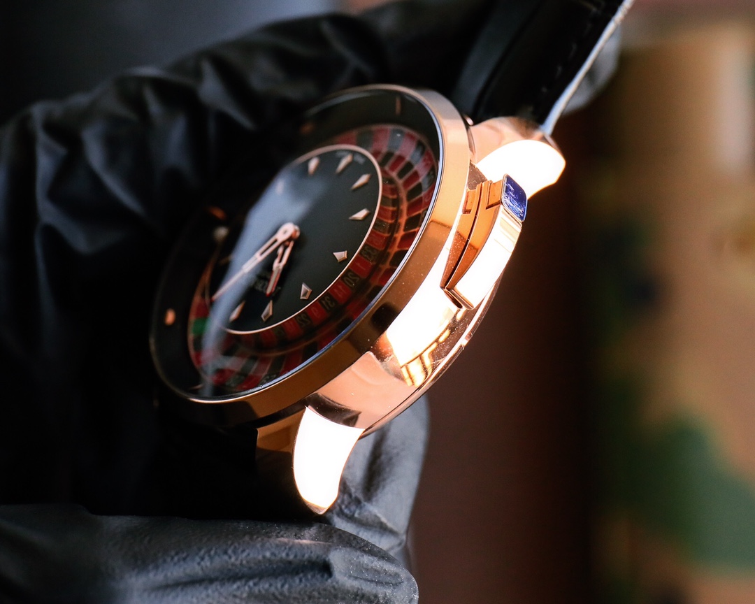 “Jack Panther’s Casino Tourbillon: A Unique Roulette Game Wristwatch with Swiss Craftsmanship” - 图片 7