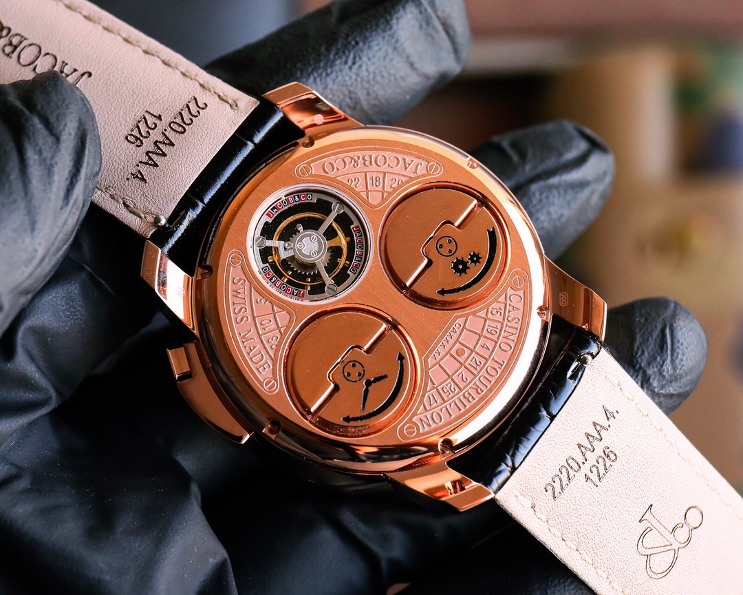 “Jack Panther’s Casino Tourbillon: A Unique Roulette Game Wristwatch with Swiss Craftsmanship” - 图片 8