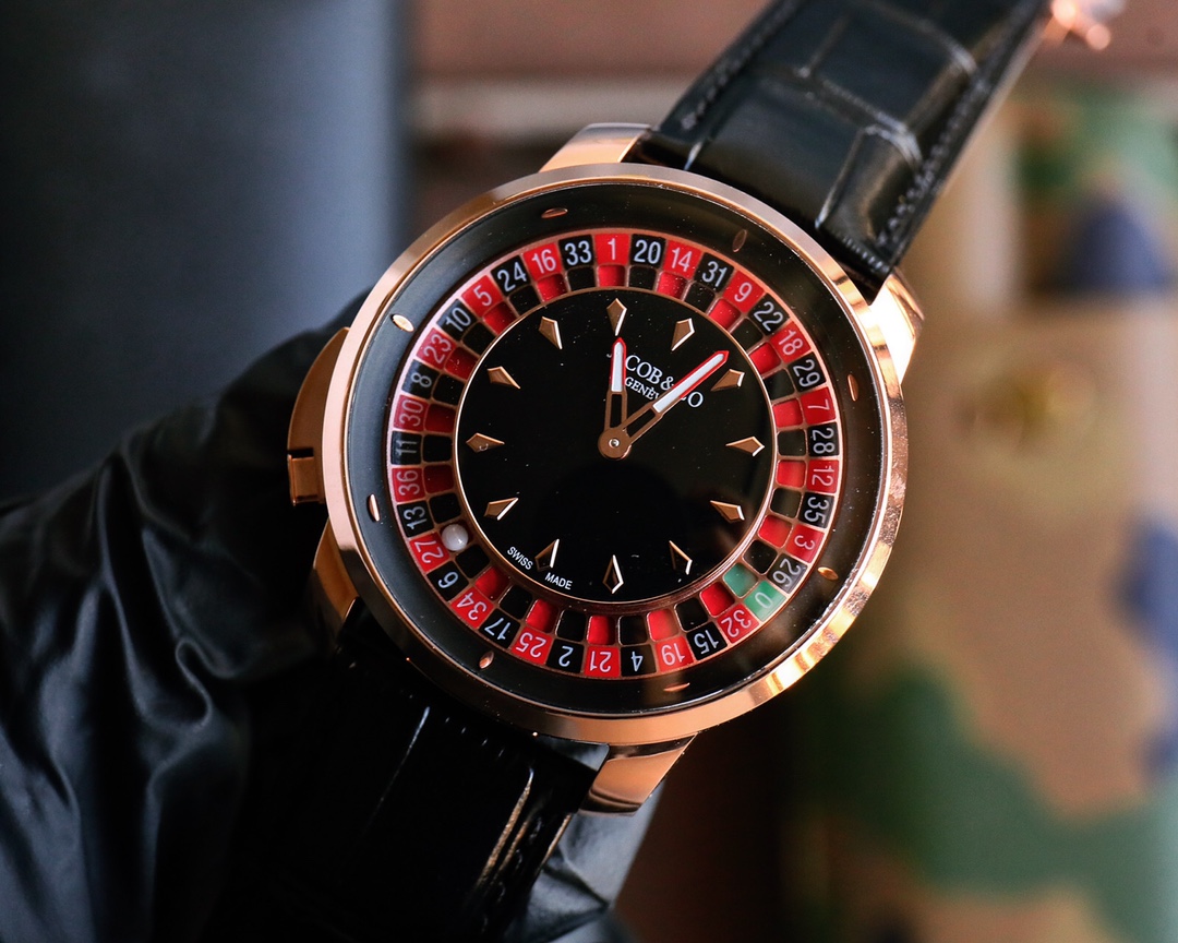 “Jack Panther’s Casino Tourbillon: A Unique Roulette Game Wristwatch with Swiss Craftsmanship” - 图片 3