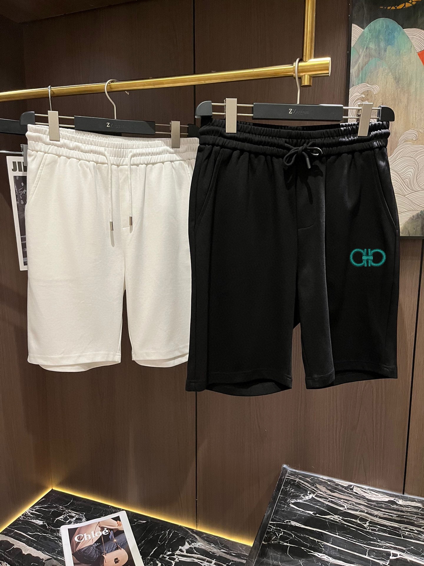 Ferragamo Clothing Shorts Men Summer Collection Casual
