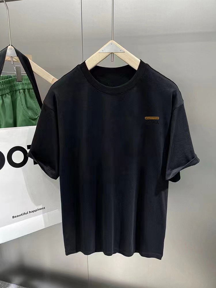 High-End Custom Cotton T-Shirt “GENIA” for Spring/Summer 2025 – Comfortable, Stylish, Invincible - 图片 4