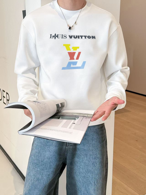 Louis Vuitton 2025 Men's Cotton Crewneck Sweatshirt - Elevate Your Style! 24 Louis Vuitton 2025 Men's Cotton Crewneck Sweatshirt - Elevate Your Style!