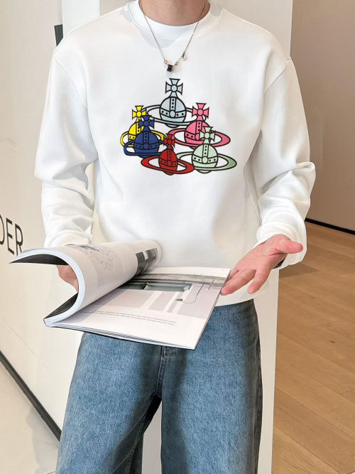 Vivienne Westwood 2025 Crew Neck Sweatshirt - 400g Premium Cotton 1 Vivienne Westwood 2025 Crew Neck Sweatshirt - 400g Premium Cotton