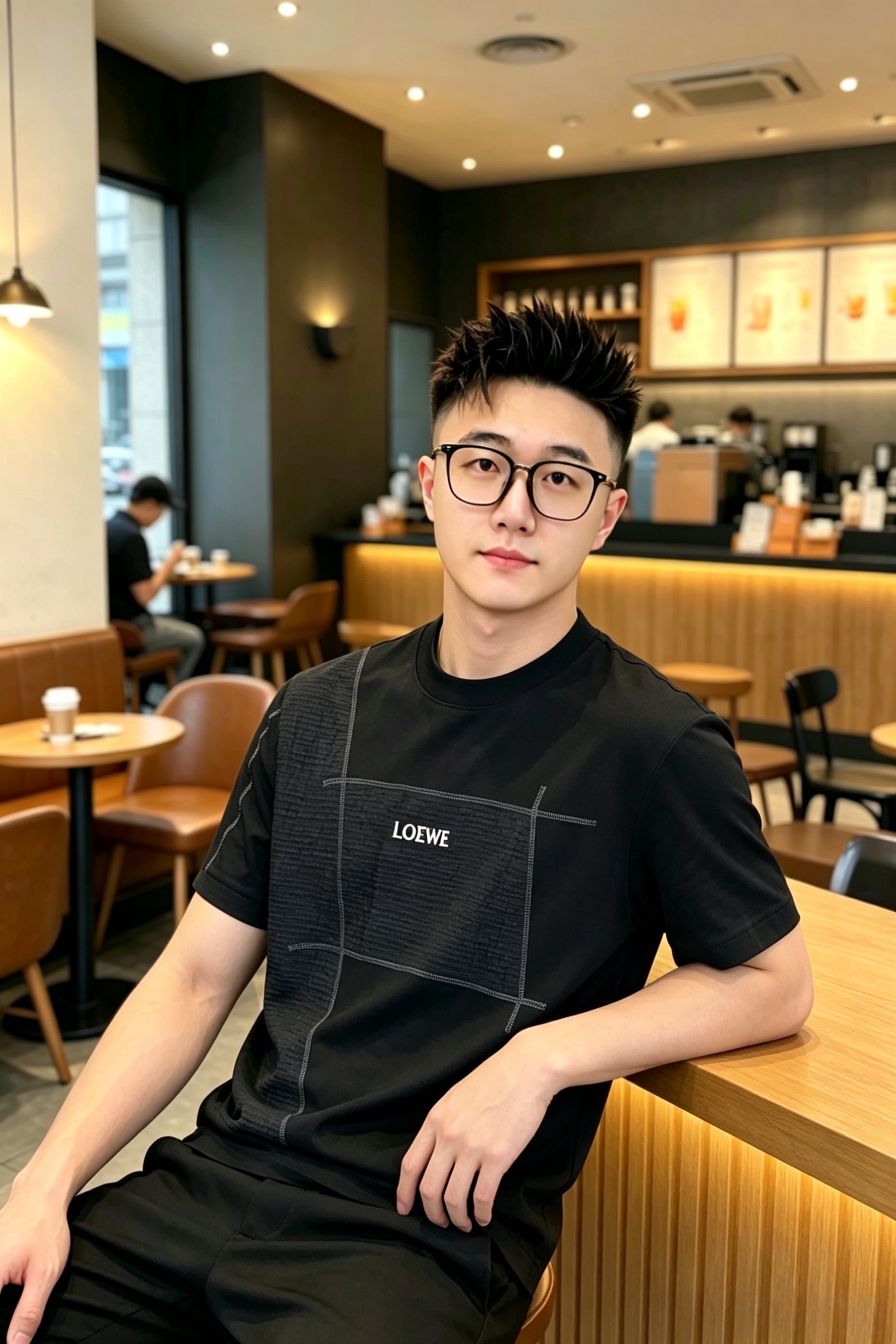 NO:834275,Luo Yiwei's 2026 spring and summer new style debut counter, the latest short-sleeved round neck T-shirt, high-end customization, avant-garde and fashionable design!  The brand logo is designed with heavy craftsmanship. High-end customized cotton fabric. Soft to the touch. Comfortable to wear. Exquisite stitching at the counter level. Fine workmanship. The upper body effect is incomparably handsome!  A must-have for men and women, color black, white, size M to 3XL, loewe, T-shirt, tees, t-shirt,19860909罗意威 2026春夏新款首发专柜最新款短袖圆领T恤 高端订制 设计前卫时尚！品牌logo重工艺设计 高端定制棉面料.手感柔软.穿着舒适.专柜级别精致车线.做工精细.上身效果无敌帅气！男女必备款 颜色黑色 白色 码数M一3XL,,loewe,T-shirt,tees，t-shirt,,Men's clothing