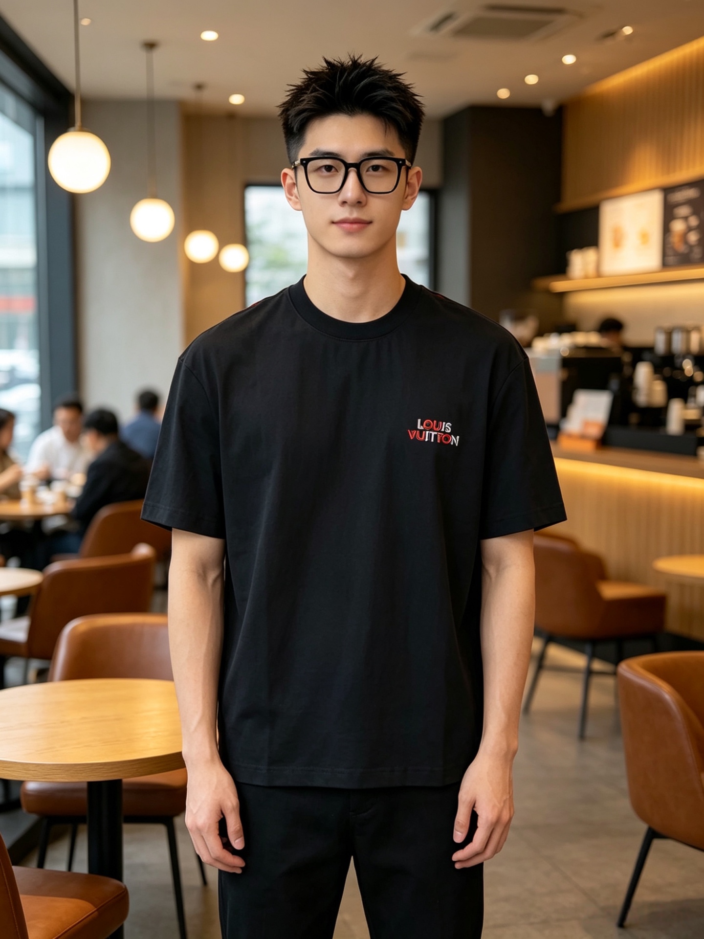 NO:834298,LV 2026 spring and summer new style debut counter, the latest short-sleeved round neck T-shirt, high-end customization, avant-garde and fashionable design!  The brand logo is designed with heavy craftsmanship. High-end customized cotton fabric. Soft to the touch. Comfortable to wear. Exquisite stitching at the counter level. Fine workmanship. The upper body effect is incomparably handsome!  A must-have for men and women, color black, white, size M to 3XL, Louis Vuitton, T-shirt, tees, t-shirt,19860909LV 2026春夏新款首发专柜最新款短袖圆领T恤 高端订制 设计前卫时尚！品牌logo重工艺设计 高端定制棉面料.手感柔软.穿着舒适.专柜级别精致车线.做工精细.上身效果无敌帅气！男女必备款 颜色黑色 白色 码数M一3XL,,louis vuitton,T-shirt,tees，t-shirt,,Men's clothing