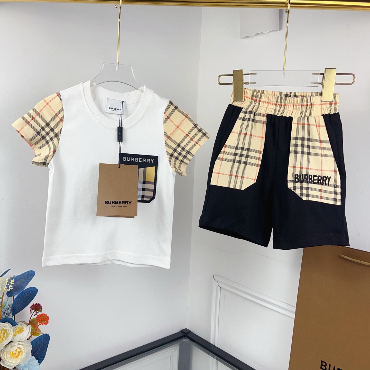 Precio: mismo precio de agente @118 Tallas: 73-120 Nuevo 🆕 👦🏻 Conjunto de verano de lujo para niño | ¡El conjunto de…